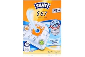 SUFE 4 Original SWIRL S67 Staubsaugerbeutel für Bosch BBZ 52 AFG