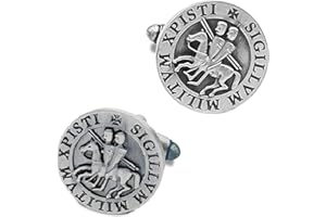 THE MASONIC COLLECTION Gemelos masónicos con los Caballeros Templarios