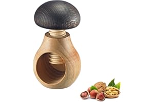 Westmark Casse-Noix, En Forme de Champignon, Hauteur: env. 9,5 cm, Bois de Hêtre, Holzi, 16772270