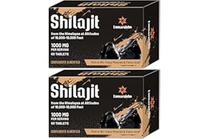 ‎LUMAREJEBO Himalaya Tabletten, 30.000 mg Hochdosiert Reiner Himalaya Extrakt, Reich an 60% Fulvosäure und über 85 Mineralien, 10:1 Extrakt, Praktischer als die Harzform (120 Tabletten)