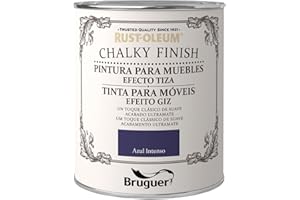 Rust-Oleum Bruguer Chalky Finish pintura para muebles Azul Intenso 750 ml