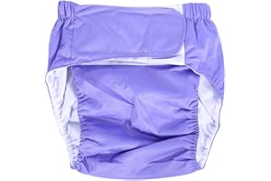 Jadeshay Couche-culotte adulte -1PC lavable couche lavable couche réutilisable couche adulte respirant couche d'incontinence respirant pantalon