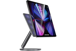 BENKS Magnetyczny stojak na iPad 2024, obracana o 360°, z mechanicznymi dźwiękami, stacja dokująca do iPada Pro 11, iPad Air Mini 6 5 4, Samsung Tab