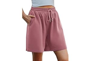 Migcaput Jogginghose Damen Kurze Sporthose Laufhose Freizeithose Kurz Hosen Sport Shorts Sommer Leicht Sommerhose Joggpants Trainingshose
