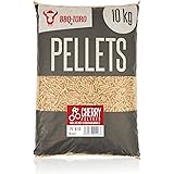 BBQ-Toro Cherry Pellets aus 100% Kirschbaumholz (10 kg) | Kirschpellets für Grill, Smoker, Pellet-Pizzaofen und Heizungsanlag