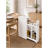 Yukon &Ccedil;ok Ama&ccedil;lı S&uuml;rg&uuml;l&uuml; Organizer Dolap, Banyo ve Mutfak i&ccedil;in, 20x60x70 cm, Beyaz