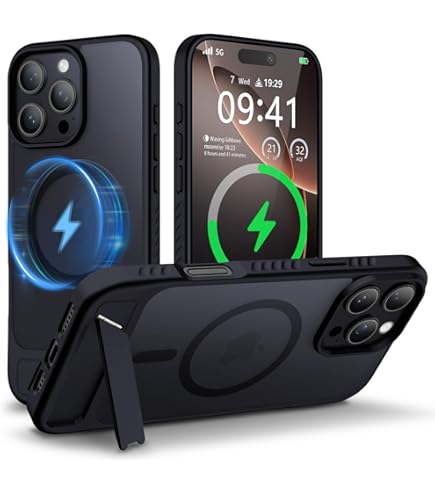 Phonic Pro Shield IPhone 16 Pro Max Case With Invisible Kickstand