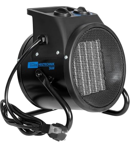 Ventilateur Chauffant Perel 3300W - 2 Niveaux De Chauffage + Air Froid Pour Intérieur