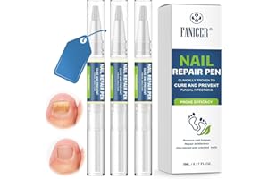 YAGASPANTERY 3 Stück Nail Repair pen, Nagelpflegestift, Nail Care Pen Für Nagelpflege für Fußnägel, Befeuchtung der Nägel, Schutz & Stärkung Brüchiger Nägel, Nagelwachstum Fördern