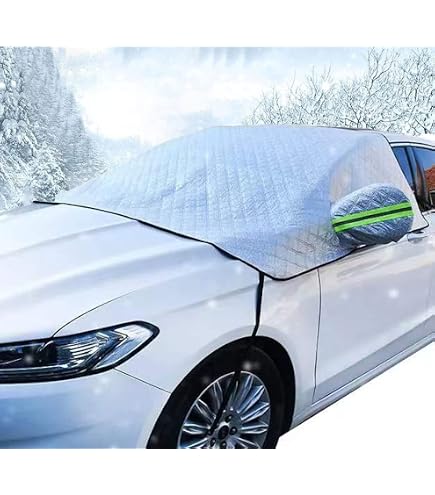 Copri Parabrezza Auto Invernale Per Toyota Yaris XP90 2005-2013 - Antineve Antigelo Con Protezione UV
