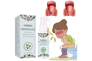 PELINUAR H-emocare Herbal Hemorrhoids Spray, Natural Herbal Hemorrhoids Spray, Hemorrhoid Relief Cream,Hemorrhoid Treatment Spray,Relieves Swelling and Hemorrhoid Discomfort, Gentle, Works Fast (1 Pcs)