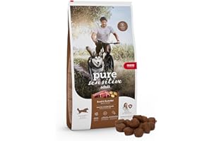 MERA Pure Sensitive Fresh Meat Bœuf et Pommes de Terre, Croquettes pour Chien Adulte, Croquettes saines, Riches en Viande Fraîche et sans Céréales (4 kg)