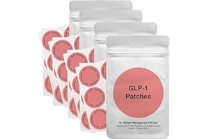GENERISCH Glp-1 Plasters Pack of 30,Natural Ingredients,Moisturising,Gentle Soothing for All Body Types,Healthy Stickers Cosmetic