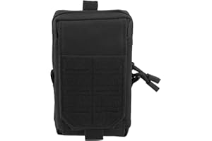 PTJJXA Torba taktyczna EDC, kompaktowa torba wojskowa, miękka torba na telefon komórkowy, kieszenie na pasek, wielofunkcyjne akcesoria do wędrówek, wspinaczki, biwakowania