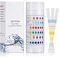 6 IN 1 Pool Test Strips, 100Pcs Hot Tub PH Test Strips, Water Quality Testing Strips for Swimming Pool & Spa Test, Quick Detect for PH, Total Chlorine, Free Chlorine, Total Alkalinity, Cyanuric Acid