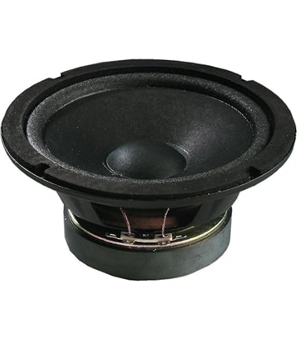 165mm Subwoofer Bass Box With Aluminum Diaphragm 150 Watt 4 Ohm