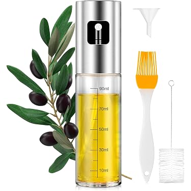 Bouteille Huile Vinaigre 1000ml Acier Inoxydable - Distributeur Anti-Fuite Cuisine