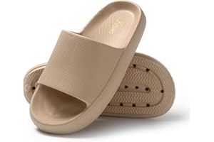 JOMIX Ciabatte Estive Donna Pantofole Gomma EVA Morbido da Mare Spiaggia Piscina Scarpe Doccia Slip on da Casa