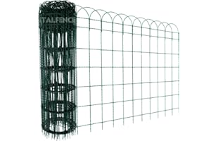 Italfence - Malla metálica decorativa de jardín, galvanizada y plastificada (Todas las alturas) [H 90cm, 25m]