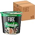 FUEL10K Apple & Cinnamon Porridge Pot, High in Protein & Fibre, 70 g (Pack of 8)