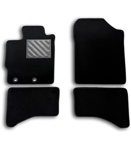 MTM Tappetini Auto Su Misura Per Toyota Celica ST 1994-1999 - Set 4 Pezzi In Moquette Nera, Battitacco Antiscivolo - 5