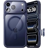Minesk iPhone 17 Pro Max i&ccedil;in &Ouml;zel Geliştirilmiş Kamera &Ccedil;er&ccedil;evesini de Koruyan, Arkası Şeffaf Polikarbonat Kenarları Silikon 