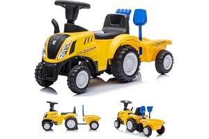 SUN BABY New Holland Barnbil med Släp