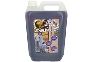 TRADE CHEMICALS HORSE STABLE CLEANER DISINFECTANT - Earths Gold Stable Fresh 5L (Lavender)