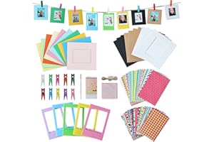 ZUIKAKU 8 in 1 Colorful Bundle Kit Accessories Compatible with Fujifilm Instax Mini 11 90 70 9 8+ 8 LiPlay Instant Camera, Polaroid Snap SnapTouch PIC-300 Z2300 Instant Camera