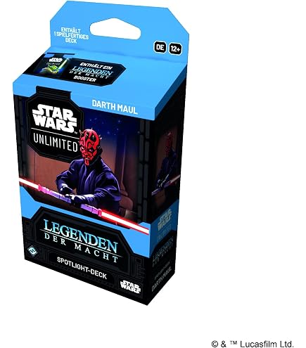 Star Wars: Unlimited – Shadow Of The Galaxy Two-Player-Starter Set (ENGLISCH) - 2 Spielbereite Decks + Mehr, Sammelkartenspiel + Heartforcards® Versandschutz