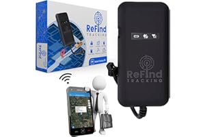 ReFind Car GPS Tracker - Free Lifetime Software with No Monthly Fees. Anti-Theft Vehicle Tracker for Cars, Bikes, Motorbikes, Vans, Caravans and Boats (Sim Needs Crediting)