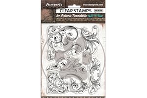 STAMPERIA INTERNATIONAL, KFT Acrylic stamp cm 14x18 - Sir Vagabond in Fantasy World greeks