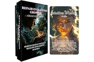 BAIYOOBAI Healing Oracle Cards Deck, Oracle Cards Set, Oracle Cards for Beginners, Self-Healing Tool That Helps You Discover What to Move or Release for Your Highest Good!