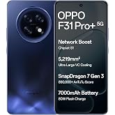 Oppo F31 Pro+ 5G (Gemstone Blue, 8GB RAM, 256GB Storage) with No Cost EMI/Bank Offers