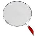 TIJAR Splatter Screen, Splash Guard Lid with Knob, 33CM, Perfect for Pans Pots and Frying Pans, replacement lid (33x33 With Handle)