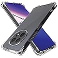 Pikkme Back Cover for Oppo F29 Pro 5G PC + TPU Clear Transparent Raised Edges Shockproof Protective Phone Bumper Case(Transparent)