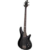 Schecter C-4 SGR Bass Guitar (Gloss Black)