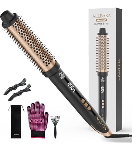 Brosse Chauffante BaByliss PRO Tourmaline Titane 13mm - Lisseur Et Coiffeur à Chaud