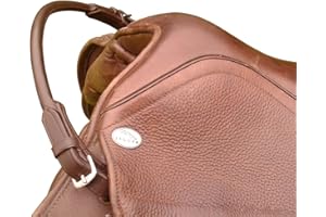 Hunters Saddlery Cinturino in pelle per sella - Maniglia di sicurezza per un sedile sicuro durante l'equitazione