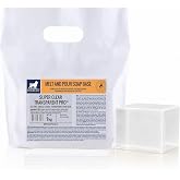 Glycerine Soap Base for Soap Making 1 kg Transparent SLS Free | Base melt and pour: melt, add color and aroma, pour into mold