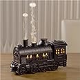 HIVAGI Polypropylene(PP)300Ml Train Essential Oil Diffuser Ultrasonic Cool Mist Aromatherapy Diffuser For Large Rooms With Auto Shut-Off&2 Light Modes For Home,Office,Or As A Unique Gift