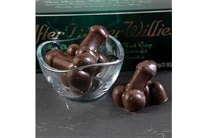PREMIER LIFE STORE Milk Chocolate Willies Chocolate Willy Novelty Hen Party | Fun Novelty After Dinner Willys Gift | Cheeky Chocolate Treat | | Perfect for Birthdays, Secret Santa & Parties