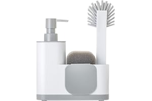 Vigar Monoblock Organizer do Zlewu, Biały, 18.5 x 5 x 26 cm