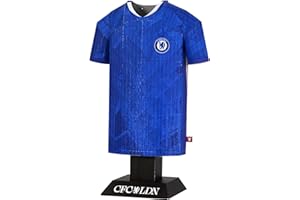ALLOY COLLECTORS Chelsea FC 25/26 Home Metal Football Shirt - Officially Licensed Miniature Alloy Replica Jersey Collectible Display Gift - Personalise Customisable Name & Number Decals