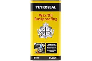 Tetroseal Waxoil Car Rustproof Clear Car Rust Proofing 5L