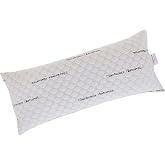 Todocama - Carbon memory foam pillow with 100% viscoelastic flakes. Stretch carbon fabric. Medium to high firmness (all sizes