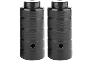 DEMERAS Bicycle Axle Peg Universal Steel Bike Stand Peg Heavy Duty Foot Stand Pegs Stunt Pegs Bike Accessories for BMX 1 Pair