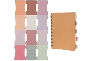 JJUNW 240 Stück Haftmarker, Index Tabs Selbstklebend, Page Marker Stabile Haftnotizen Tabs Pastell Beschriftbare Haftstreifen Farbige Index Tabs Für Lesen Seitenmarkierung Büro(Farbe 2)