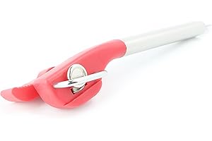 Ouvre-boîte Restauration manuelle Sécurité edgeless de conserve inox NOVA Multican rouge