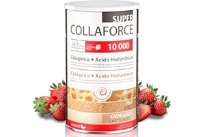 DietMed Super Collaforce 10.000mg di collagene | 450gr | Supporta e migliora la salute di ossa, pelle e articolazioni con effetto antiossidante | Acido Ialuronico, Collagene e Vitamina C.